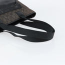 GUCCI GG Canvas Shoulder Bag Black Silver 34339 Auth 148680-7