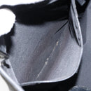 GUCCI GG Canvas Shoulder Bag Black Silver 31243 Auth 148685-22