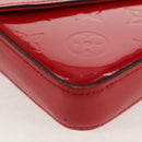 LOUIS VUITTON Vernis Wallet Pochette Felice Bag Slys M61293 LV Auth 148691V-15