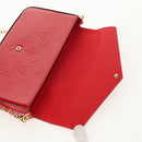 LOUIS VUITTON Vernis Wallet Pochette Felice Bag Slys M61293 LV Auth 148691V-20