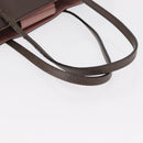 GUCCI Swing Tote Bag Leather Gray Gold 354408 Auth 148695-8