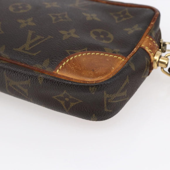 LOUIS VUITTON Monogram Marly Dragonne PM Clutch Bag M51827 LV Auth 148700