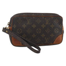 LOUIS VUITTON Monogram Marly Dragonne PM Clutch Bag M51827 LV Auth 148700-1
