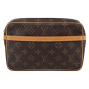 LOUIS VUITTON Monogram Compiegne 23 Clutch Bag M51847 LV Auth 148704-13