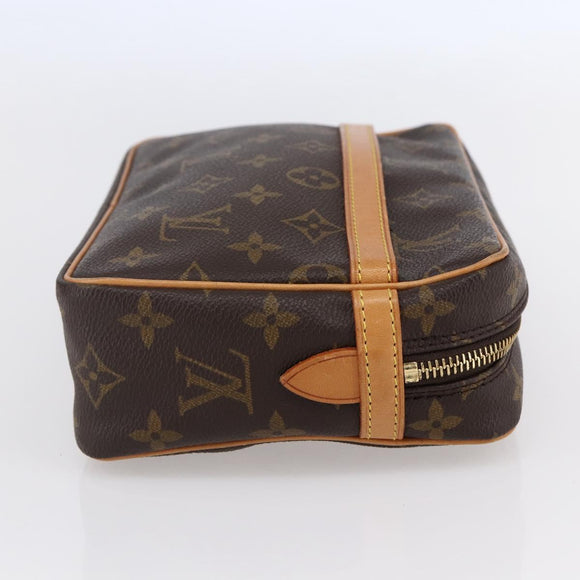 LOUIS VUITTON Monogram Compiegne 23 Clutch Bag M51847 LV Auth 148704