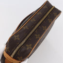 LOUIS VUITTON Monogram Compiegne 23 Clutch Bag M51847 LV Auth 148704-5