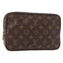 LOUIS VUITTON Monogram Trousse Toilette 23 Clutch Bag M47524 LV Auth 148705-1