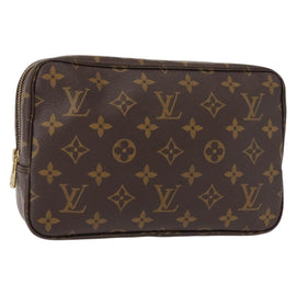 LOUIS VUITTON Monogram Trousse Toilette 23 Clutch Bag M47524 LV Auth 148705