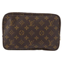 LOUIS VUITTON Monogram Trousse Toilette 23 Clutch Bag M47524 LV Auth 148705-2