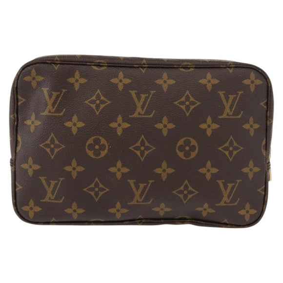 LOUIS VUITTON Monogram Trousse Toilette 23 Clutch Bag M47524 LV Auth 148705