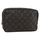 LOUIS VUITTON Monogram Trousse Toilette 23 Clutch Bag M47524 LV Auth 148706-1