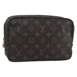 LOUIS VUITTON Monogram Trousse Toilette 23 Clutch Bag M47524 LV Auth 148706