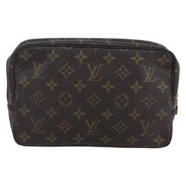 LOUIS VUITTON Monogram Trousse Toilette 23 Clutch Bag M47524 LV Auth 148706 - 0