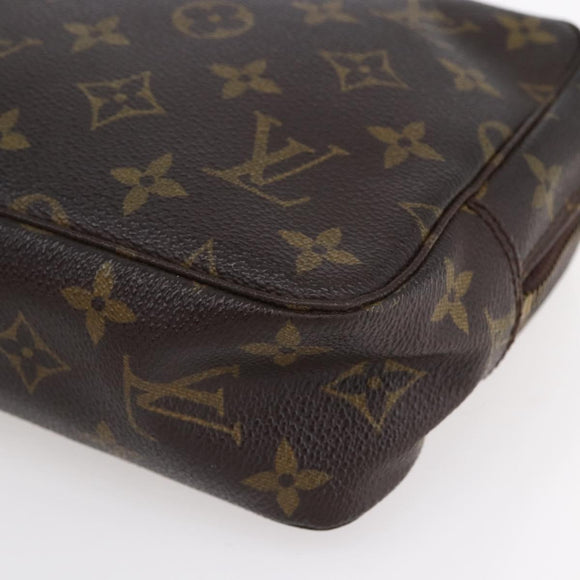 LOUIS VUITTON Monogram Trousse Toilette 23 Clutch Bag M47524 LV Auth 148706