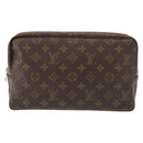 LOUIS VUITTON Monogram Trousse Toilette 28 Clutch Bag M47522 LV Auth 148708-13