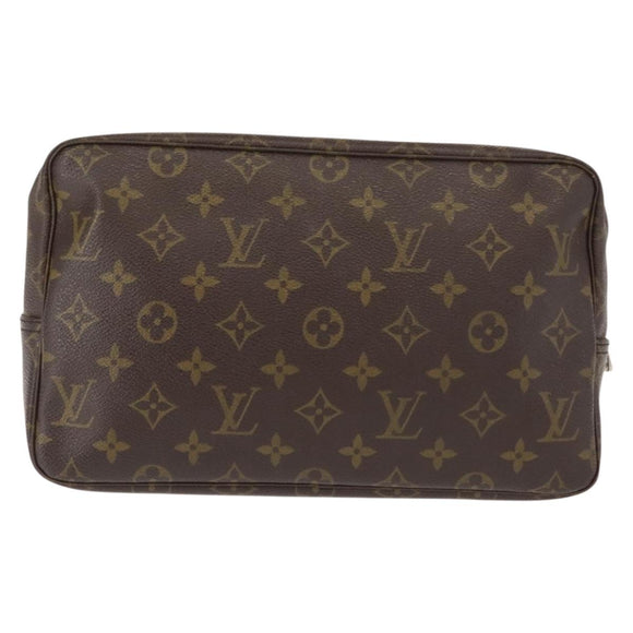 LOUIS VUITTON Monogram Trousse Toilette 28 Clutch Bag M47522 LV Auth 148708