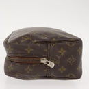 LOUIS VUITTON Monogram Trousse Toilette 28 Clutch Bag M47522 LV Auth 148708-4