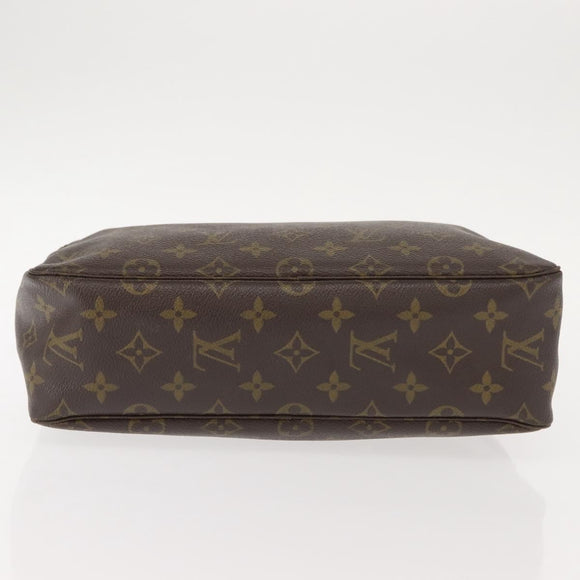 LOUIS VUITTON Monogram Trousse Toilette 28 Clutch Bag M47522 LV Auth 148708