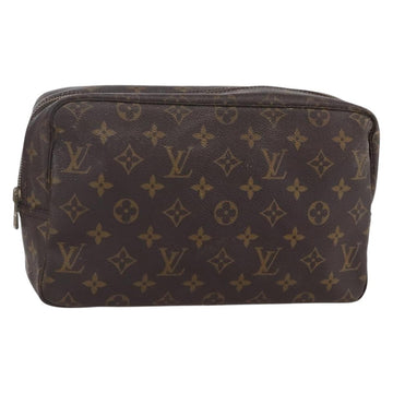 LOUIS VUITTON Monogram Trousse Toilette 28 Clutch Bag M47522 LV Auth 148709