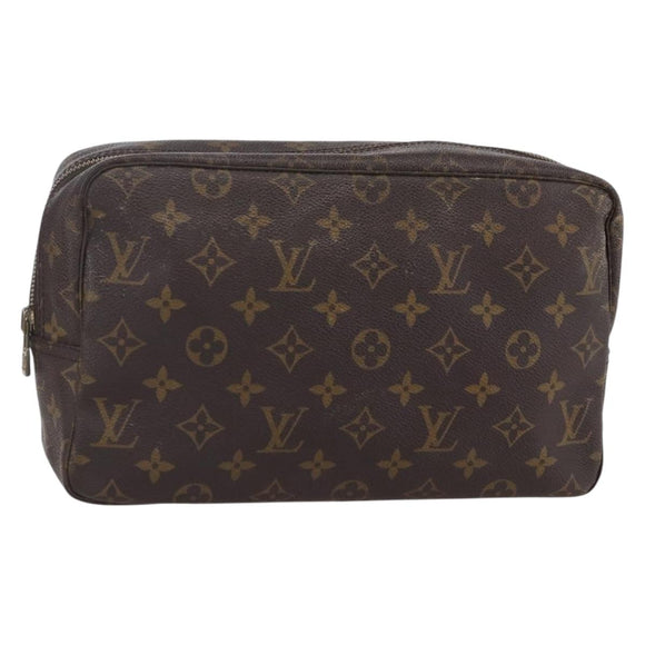 LOUIS VUITTON Monogram Trousse Toilette 28 Clutch Bag M47522 LV Auth 148709