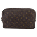 LOUIS VUITTON Monogram Trousse Toilette 28 Clutch Bag M47522 LV Auth 148709-13