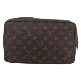 LOUIS VUITTON Monogram Trousse Toilette 28 Clutch Bag M47522 LV Auth 148709 - 0
