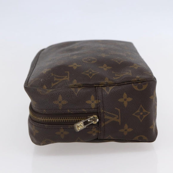 LOUIS VUITTON Monogram Trousse Toilette 28 Clutch Bag M47522 LV Auth 148709