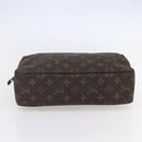 LOUIS VUITTON Monogram Trousse Toilette 28 Clutch Bag M47522 LV Auth 148709-6