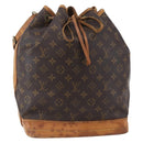LOUIS VUITTON Monogram Noe Shoulder Bag M42224 LV Auth 148720-1