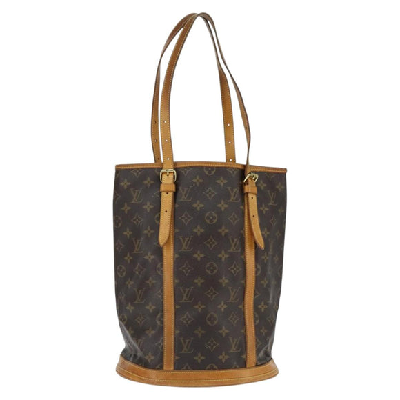 LOUIS VUITTON Monogram Bucket GM Shoulder Bag M42236 LV Auth 148723