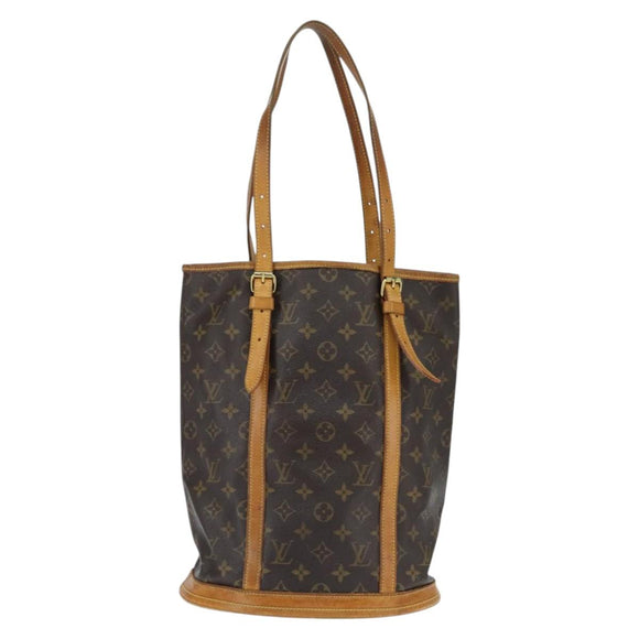 LOUIS VUITTON Monogram Bucket GM Shoulder Bag M42236 LV Auth 148723
