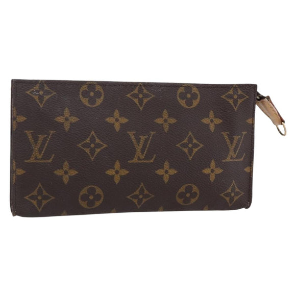 LOUIS VUITTON Monogram Bucket GM Accessory Pouch LV Auth 148724