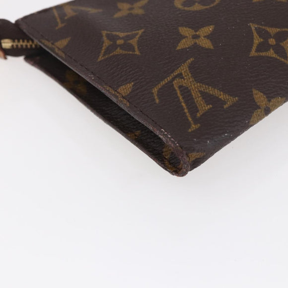 LOUIS VUITTON Monogram Bucket GM Accessory Pouch LV Auth 148724