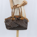 LOUIS VUITTON Monogram Tivori GM Hand Bag M40144 LV Auth 148726-23