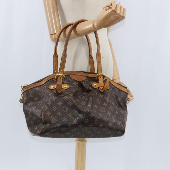 LOUIS VUITTON Monogram Tivori GM Hand Bag M40144 LV Auth 148726