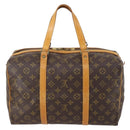 LOUIS VUITTON Monogram Sac Souple 35 Boston Bag M41626 LV Auth 148727-2