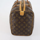 LOUIS VUITTON Monogram Sac Souple 35 Boston Bag M41626 LV Auth 148727-4