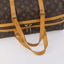 LOUIS VUITTON Monogram Sac Souple 35 Boston Bag M41626 LV Auth 148727-7