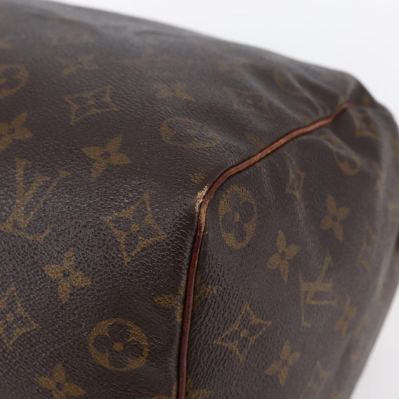 LOUIS VUITTON Monogram Speedy 35 Hand Bag M41524 LV Auth 148728