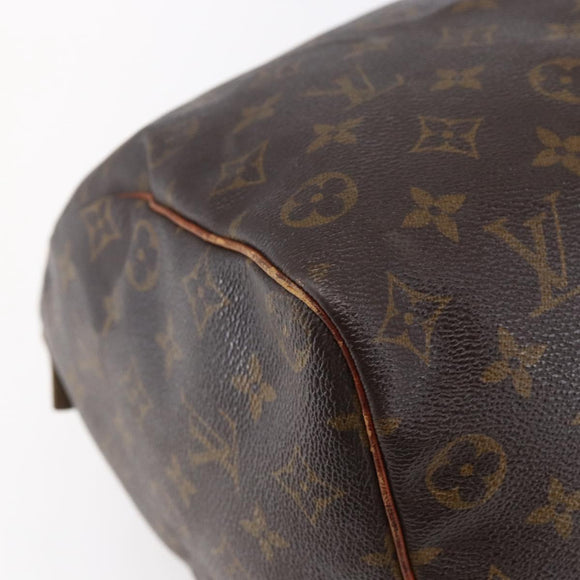LOUIS VUITTON Monogram Speedy 35 Hand Bag M41524 LV Auth 148728
