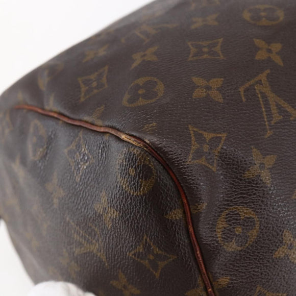 LOUIS VUITTON Monogram Speedy 35 Hand Bag M41524 LV Auth 148728