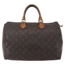 LOUIS VUITTON Monogram Speedy 35 Hand Bag M41524 LV Auth 148728-13