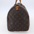 LOUIS VUITTON Monogram Speedy 35 Hand Bag M41524 LV Auth 148728-3