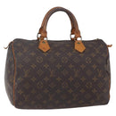 LOUIS VUITTON Monogram Speedy 30 Hand Bag M41526 LV Auth 148730-1