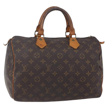 LOUIS VUITTON Monogram Speedy 30 Hand Bag M41526 LV Auth 148730
