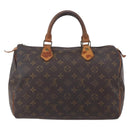 LOUIS VUITTON Monogram Speedy 30 Hand Bag M41526 LV Auth 148730-2