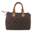 LOUIS VUITTON Monogram Speedy 25 Hand Bag M41528 LV Auth 148731-2