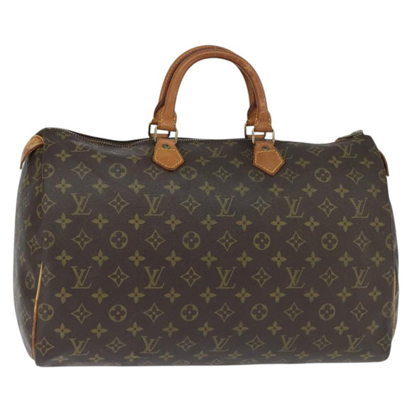 LOUIS VUITTON Monogram Speedy 40 Hand Bag M41522 LV Auth 148737