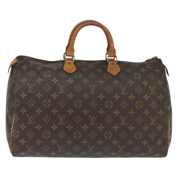 LOUIS VUITTON Monogram Speedy 40 Hand Bag M41522 LV Auth 148737