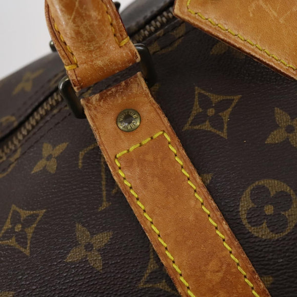 LOUIS VUITTON Monogram Keepall 55 Boston Bag M41424 LV Auth 148740